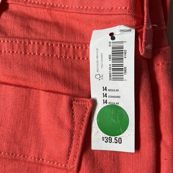 Old Navy sweetheart skinny classic rise pink size 14 pants - Picture 3 of 7